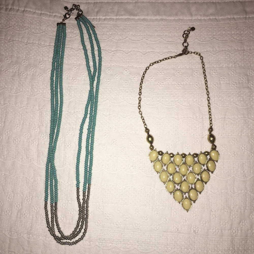 LUCKY BRAND NECKLACES SET OF 2